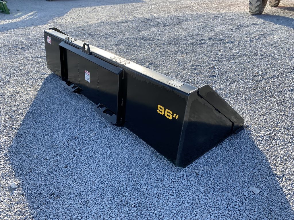 Industrias America Bucket | Width 96" | Height 21.5" | Hydraulic Flow Range 15 To 25 GPM | For Skid Steers