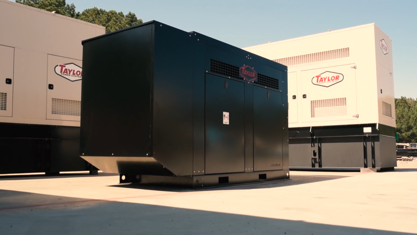 Taylor Power System Streamline-NG/LP Generator | Model TGS100 | Horsepower 149-160 HP | Power Output 100kW (125kVA)