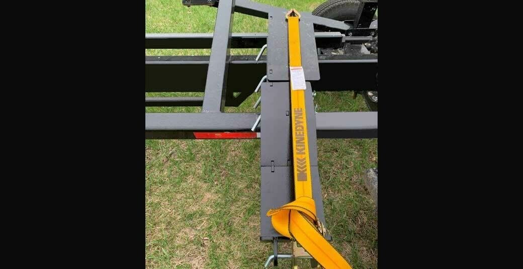 Demco | Heavy Duty Combine Header Transport Trailer | Model HT52HD | Dimension 62’ 6” | GVW 20,000 lbs | Horsepower 400 To 500 HP | For Tractor