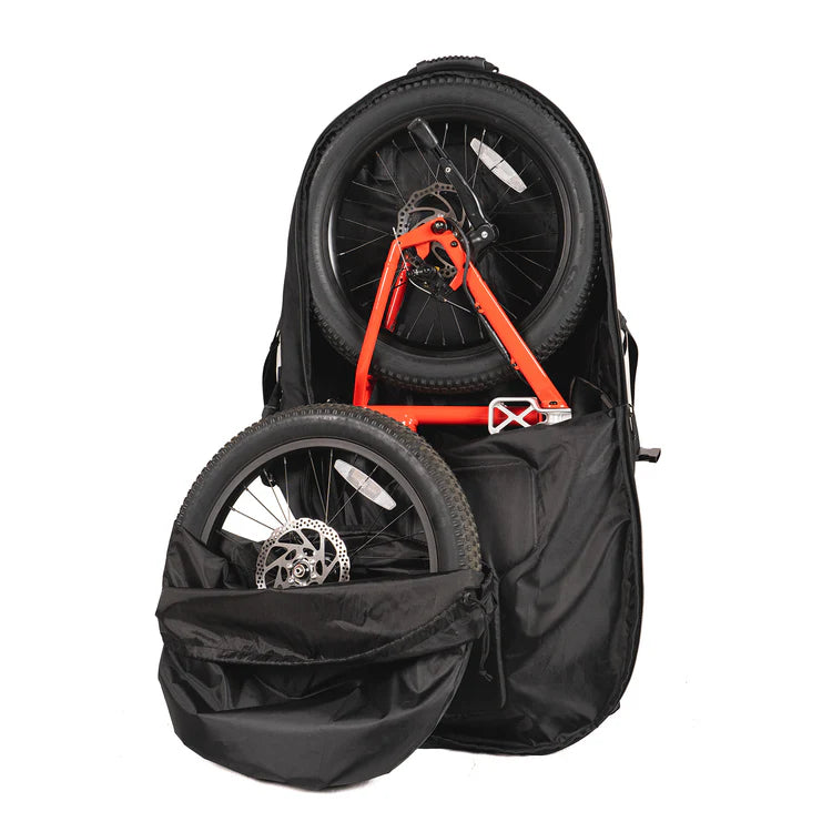 JackRabbit | Micro Electric Bike | Model XG Pro | 20” Suspension Tires | 749 W Hub Motor | 48+ Mile Range | 37 lb Lightweight Frame | For Urban Commuting, Travel & Off-Road Fun