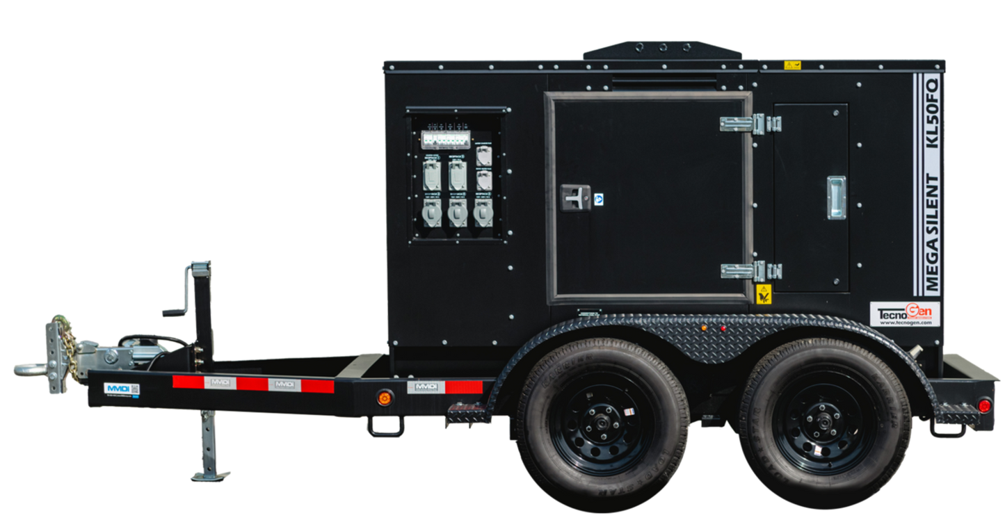 TecnoGen Mega Silent Series 39kW 50kVA KL50FQ Generator