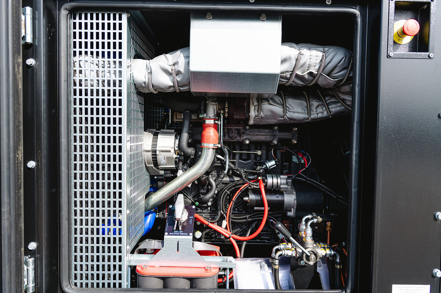 TecnoGen Mega Silent Series 104kW 130kVA FP130FQ Generator