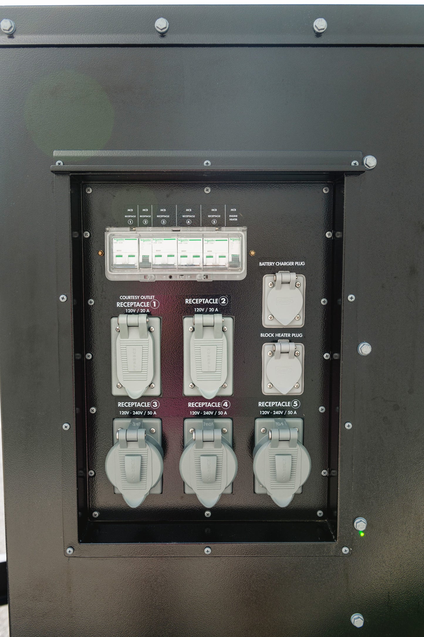 TecnoGen Mega Silent Series 104kW 130kVA FP130FQ Generator