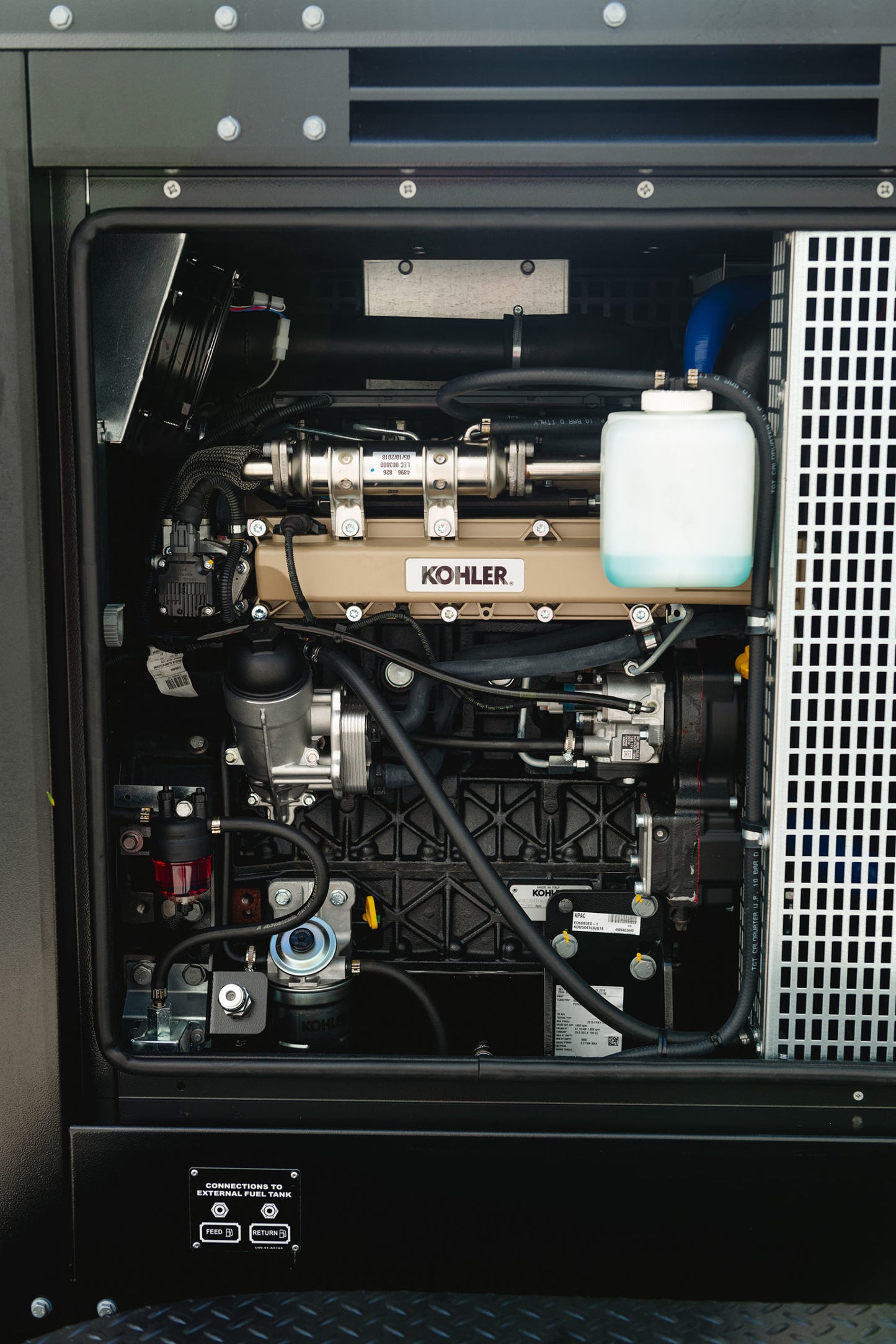 TecnoGen Mega Silent Series 104kW 130kVA FP130FQ Generator