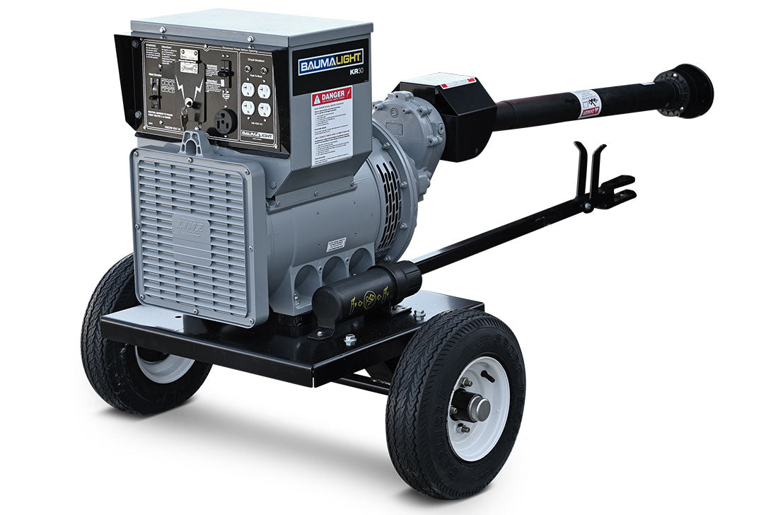 Baumalight PTO Generator 4 Pole | Model Q Series | Power Range 12 To 113 Kilowatt | Horsepower 21 To 153 HP | For Tractors