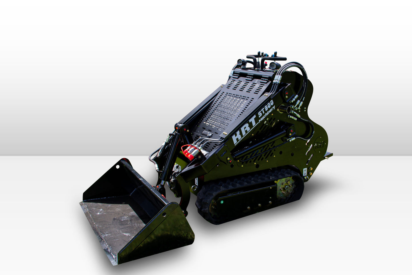 KRT Equipment Compact Track Loader | Model ST 650 | Capacity 500 lbs | 23 HP | For Mini Skid Steer