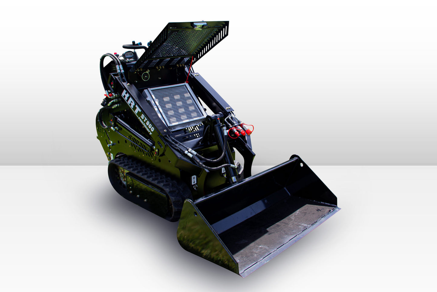 KRT Equipment Compact Track Loader | Model ST 650 | Capacity 500 lbs | 23 HP | For Mini Skid Steer