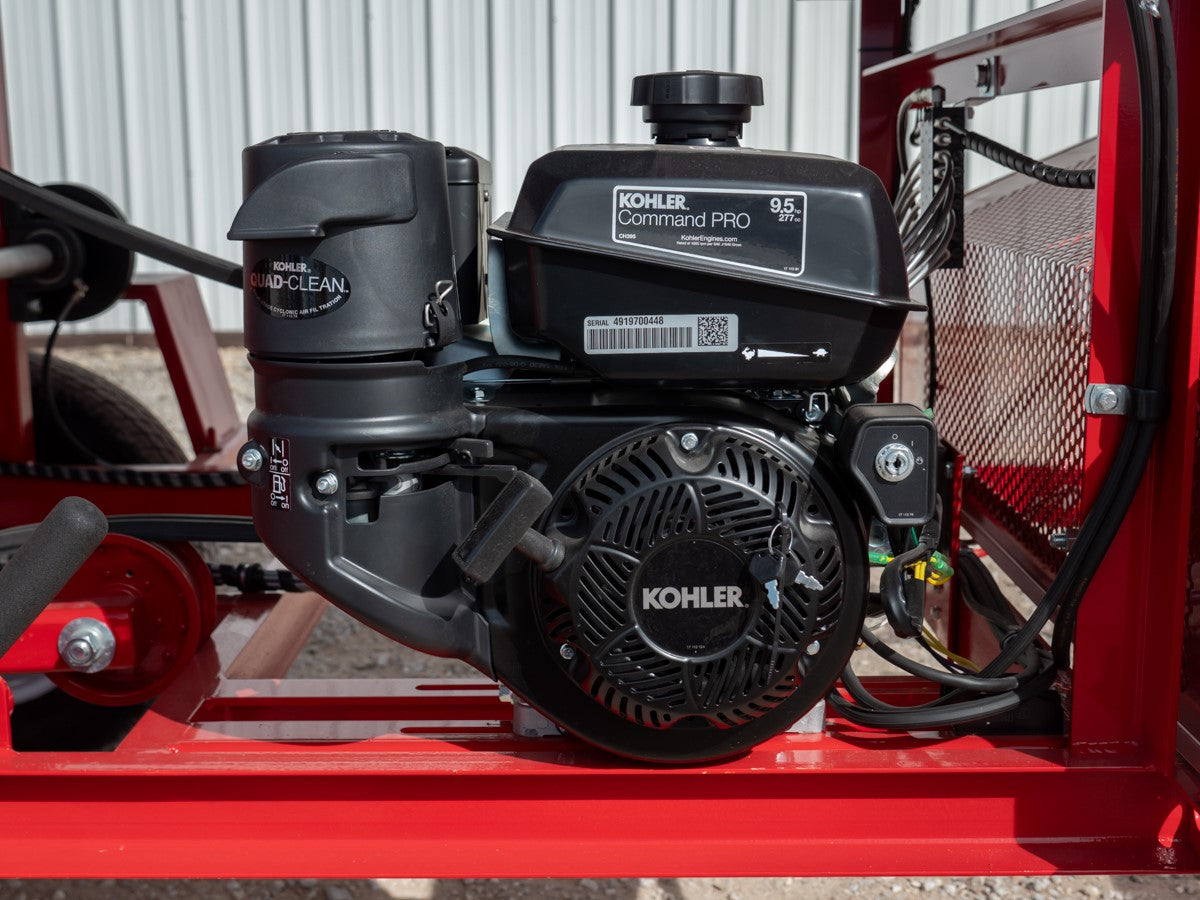 Kincaid 36-Inch Hemp Thresher | Surface Width 36" inches | Engine Horsepower 10 HP