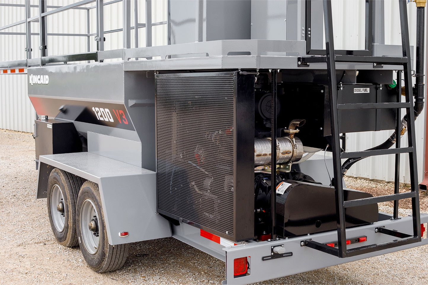 Kincaid Hydroseeders Mulchers | 1200 Series | Engine Horsepower 36-98 HP | Tank Capacity 1200 Gallons