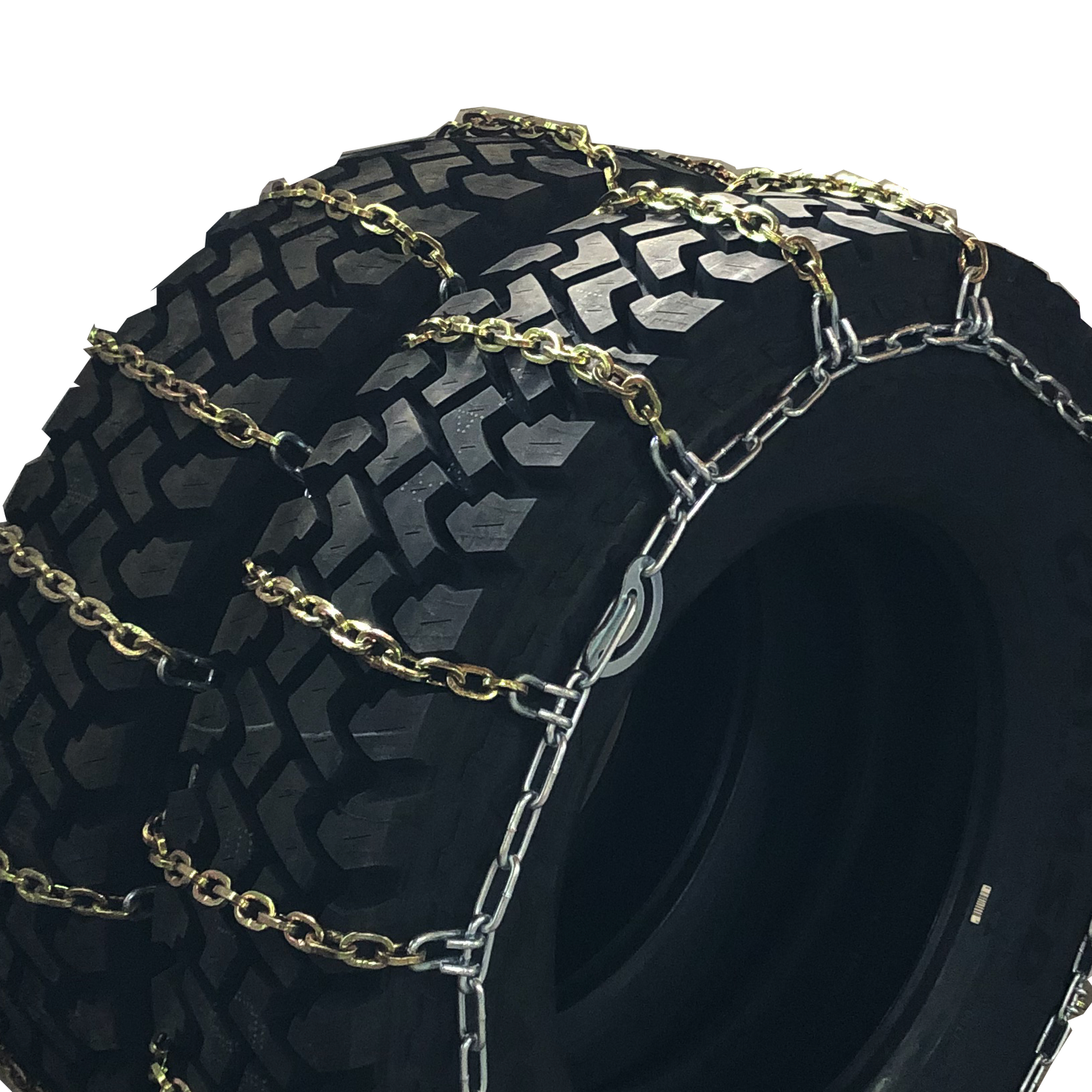 Kinedyne GripLink Tire Chains | Model 15458PK | Width 11" | Studded 0.32" Chain | For Heavy Equipment Traction