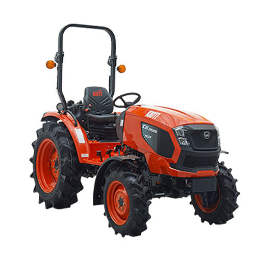 Kioti CK2620M Compact Manual Tractor | 24HP Gross Power Diesel Engine | 54" Width | High Ground Clearance