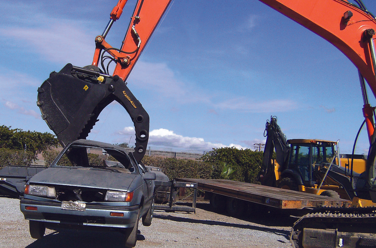 Rockland Krypto Klaw Skeleton Bucket | Excavator Weight 15,001 - 160,000 lbs | Bucket Width 30" - 78" inches | Maximum Throat Opening 64" - 115" | For Excavators