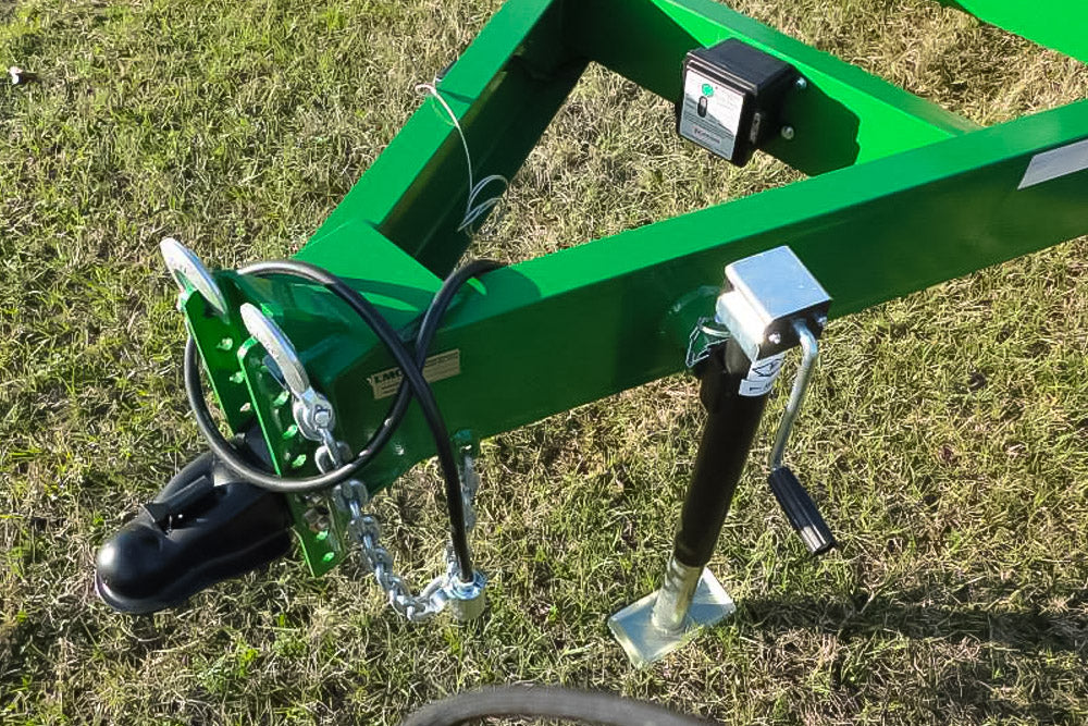 LMC AG 6" Rectangular Iron Tubing Diesel Hawg Fuel Trailer | For Tractor