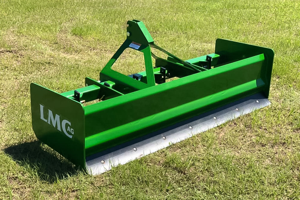LMC AG HD Heavy Duty Box Blade | 6', 7', 8' Working Width | Dual Reversible Cutting Edges | For Tractors