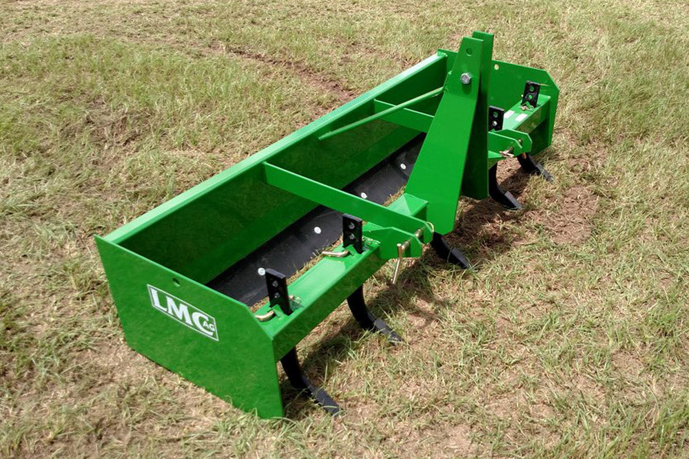 LMC AG Standard Duty Box Blade | Dual Reversible Cutting Edges | For Tractors