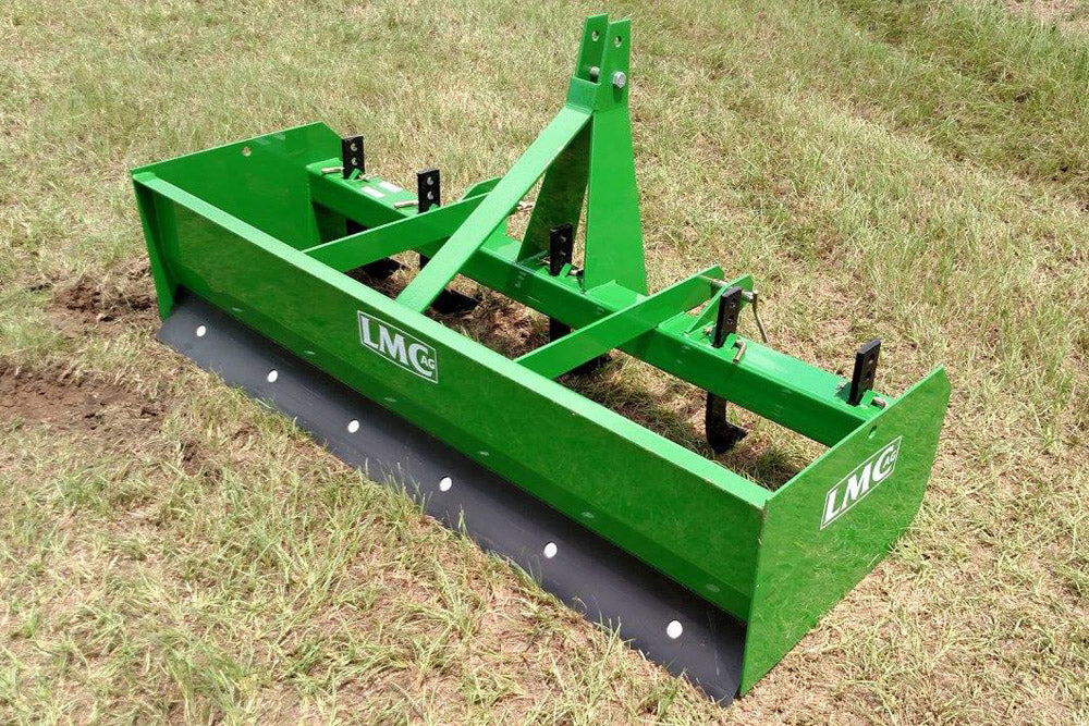 LMC AG Standard Duty Box Blade | Dual Reversible Cutting Edges | For Tractors