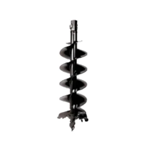 Lowe | Auger Bit | LP Series | Standard & Carbide | Sizes 6" to 36" | 50" Length | 2" HEX & 2-9/16" Round Drive | For Skid Steer Auger Attachment