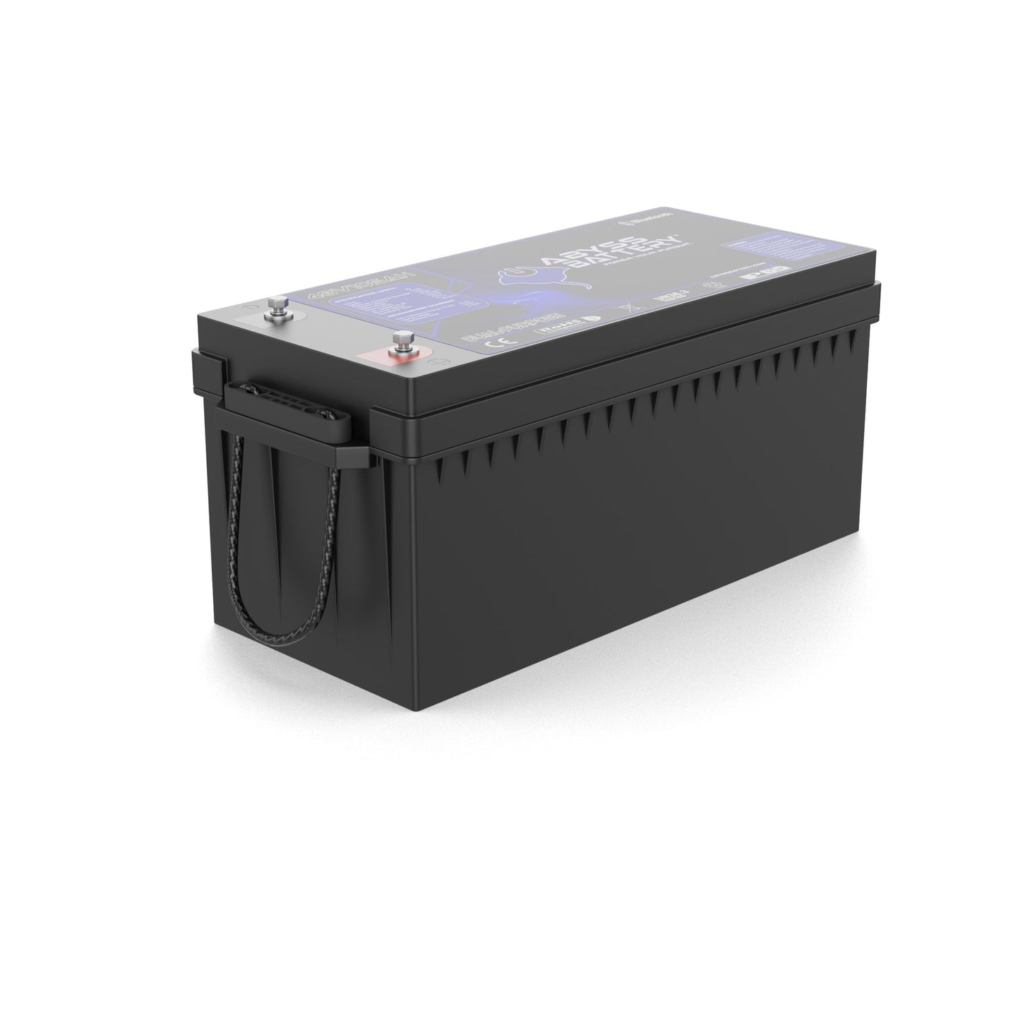 Abyss® | Lithium Golf Cart Battery | Model AB-48V105-BT | Voltage 48V 105Ah | Group 8D | Bluetooth BMS | IP65 Waterproof | For EZGO®, Club Car®, Yamaha®