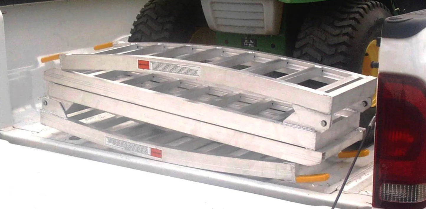 Great Day | Max Arch Folder Ramp | Model LL12894F | Width 12" x 89" | Capacity 1500 lb | Horsepower 40+ HP | For ATV, UTV, Lawn Mowers