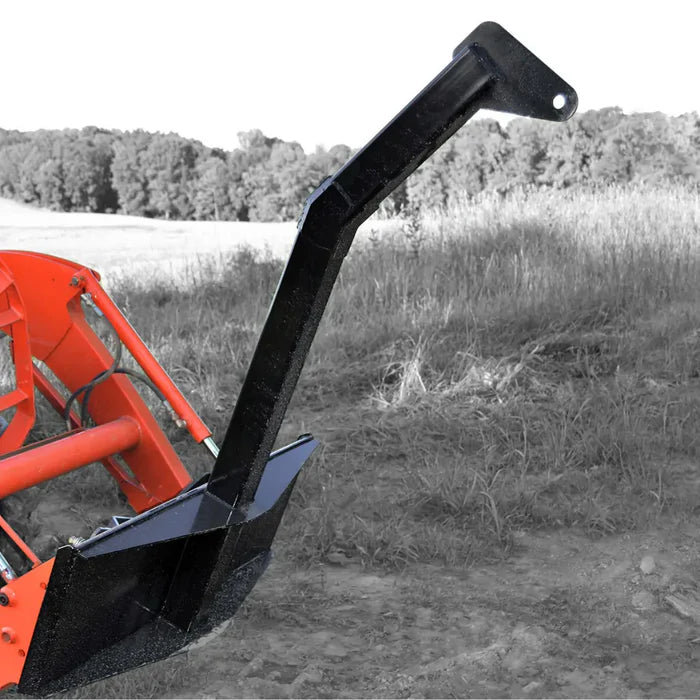 Loflin Fabrication | Teleboom | Hydraulic & Manual | Heavy-Duty Construction | Extended Reach | For Skid Steer
