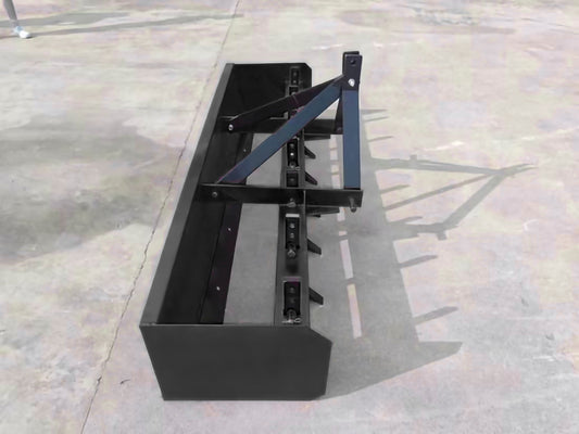 Loflin Fabrication | Box Blade Ripper | 60" 72" & 84" Widths | 3 Point Hitch | For Tractors