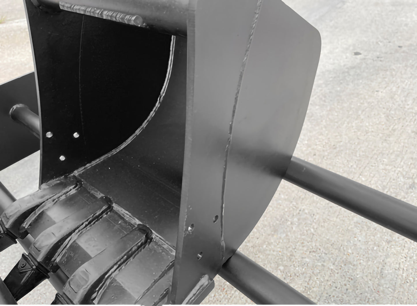 Loflin Fabrication | Mini Excavator Buckets | 18" To 36" Width | Smooth & Tooth | Bobcat X-Change | For Mini Excavators