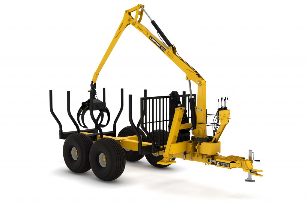 Anderson Log Loader | Model M-160 | Grapple Opening 48" inches | Horsepower 75+ HP | For Tractors