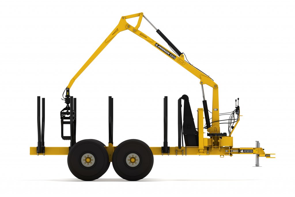 Anderson Log Loader | Model M-160 | Grapple Opening 48" inches | Horsepower 75+ HP | For Tractors