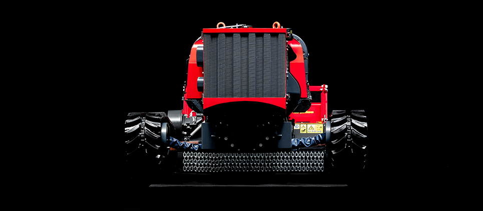 Seppi | Forestry Mulcher + Flail Mower | Knives & Carbides RC Remote Control Carrier | Model MAX50/CL125RC | Working Width 49" To 61" Inches | Hydraulic Flow 26 GPM | For Skid Steers
