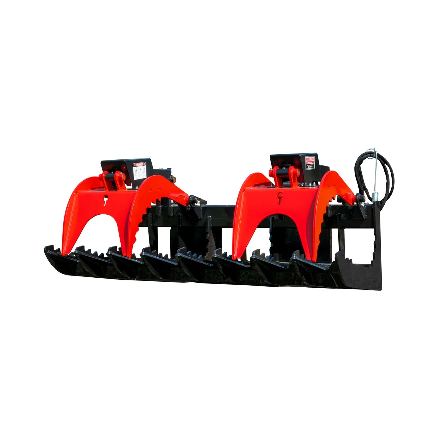 Maxilator | Extreme Duty Debris Grapple | Model MAGXD72 | Working Width 72" Inches | Euro/Global Mount | Horsepower 75 To 150 HP | For Tractor