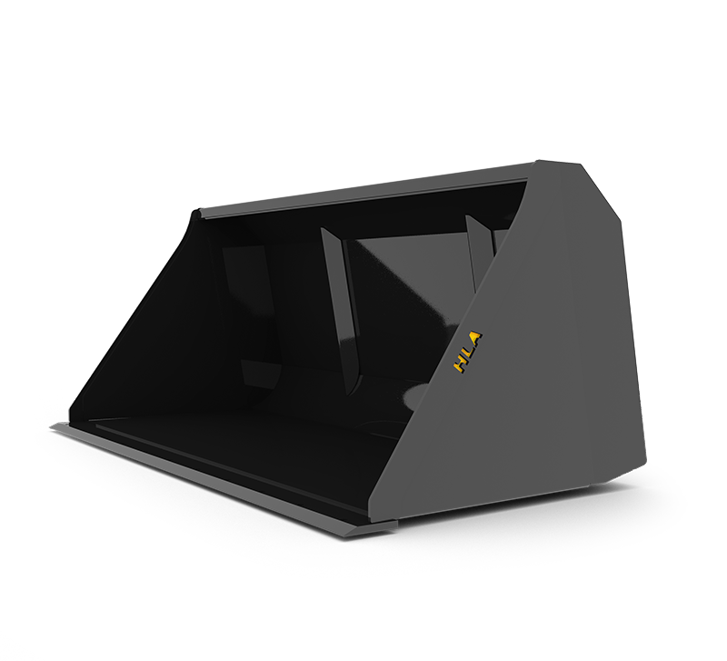 HLA Attachments Heavy Duty Extra High Volume Loader Bucket | Bucket Size 120" inches | Bucket Depth 38" inches | For Tractor
