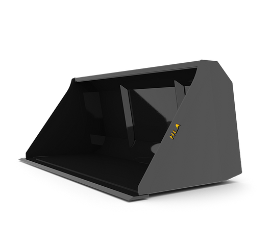 HLA Attachments Heavy Duty Extra High Volume Loader Bucket | Bucket Size 120" inches | Bucket Depth 38" inches | For Tractor