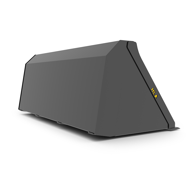 HLA Attachments Heavy Duty Extra High Volume Loader Bucket | Bucket Size 120" inches | Bucket Depth 38" inches | For Tractor