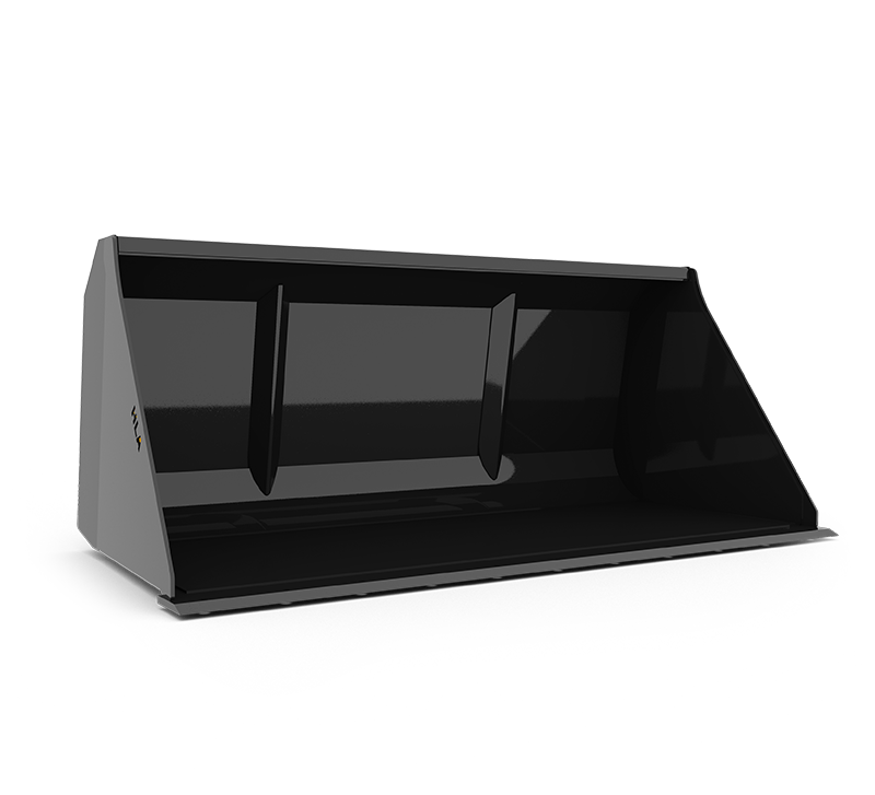 HLA Attachments Heavy Duty Extra High Volume Loader Bucket | Bucket Size 120" inches | Bucket Depth 38" inches | For Tractor