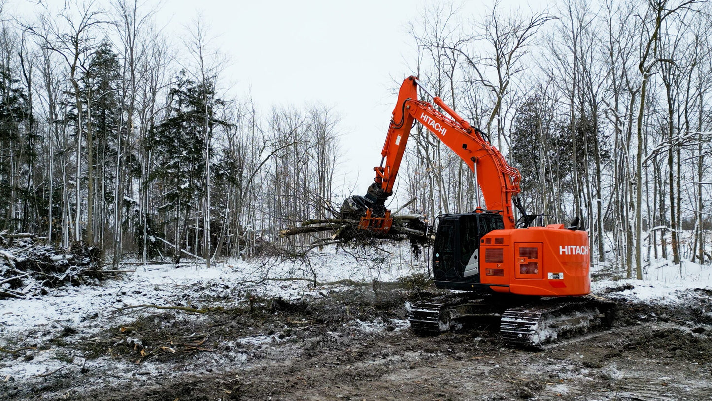 MDE Machinery | Scorpion Grapple | Model S500 To S1900 | Width 26.4" To 75" Inches | Machine Size 1.5 - 55 Tons | For Excavators