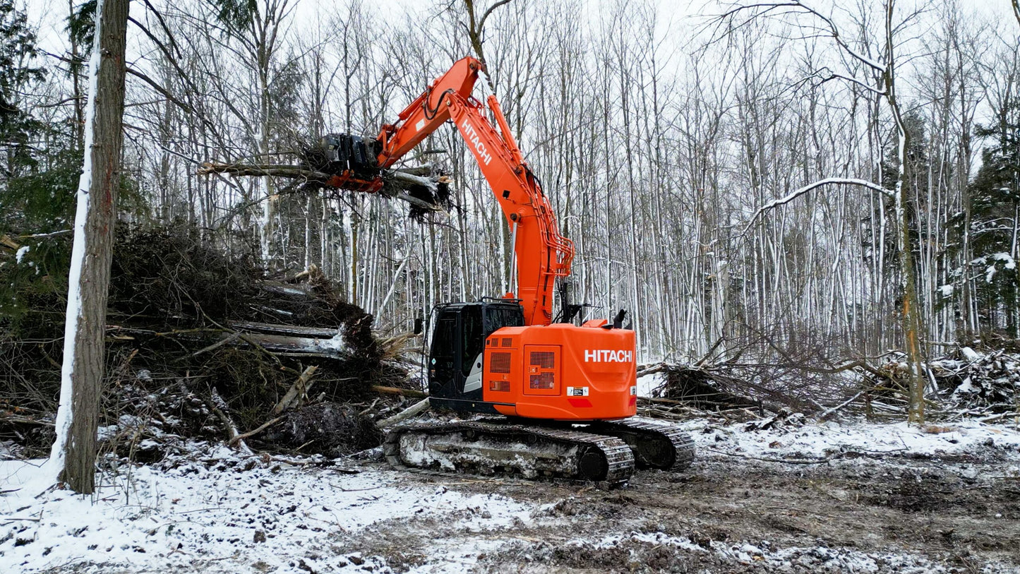 MDE Machinery | Scorpion Grapple | Model S500 To S1900 | Width 26.4" To 75" Inches | Machine Size 1.5 - 55 Tons | For Excavators