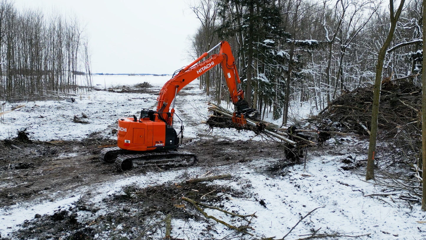 MDE Machinery | Scorpion Grapple | Model S500 To S1900 | Width 26.4" To 75" Inches | Machine Size 1.5 - 55 Tons | For Excavators