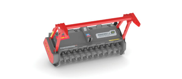 Seppi | Forestry Mulcher with Knives & Carbide | Model Miniforst CL 150, 175 & 200 | Working Width 59" To 79" Inches | Hydraulic Flow 13 To 40 GPM | For Compact Track Loaders