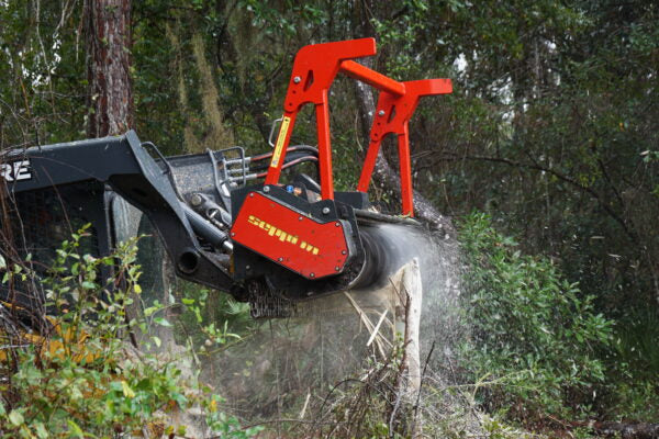 Seppi | Forestry Mulcher with Knives & Carbide | Model Miniforst CL 150, 175 & 200 | Working Width 59" To 79" Inches | Hydraulic Flow 13 To 40 GPM | For Compact Track Loaders