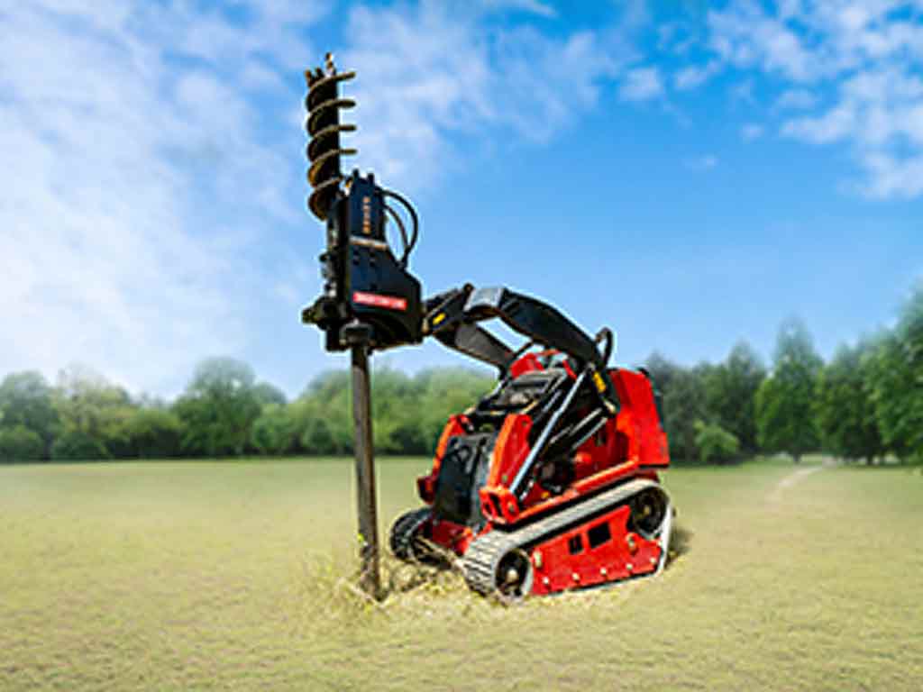 Premier Post Driver | Model PD500 | Weight 400 lbs | 10-16 GPM | For Mini Loader