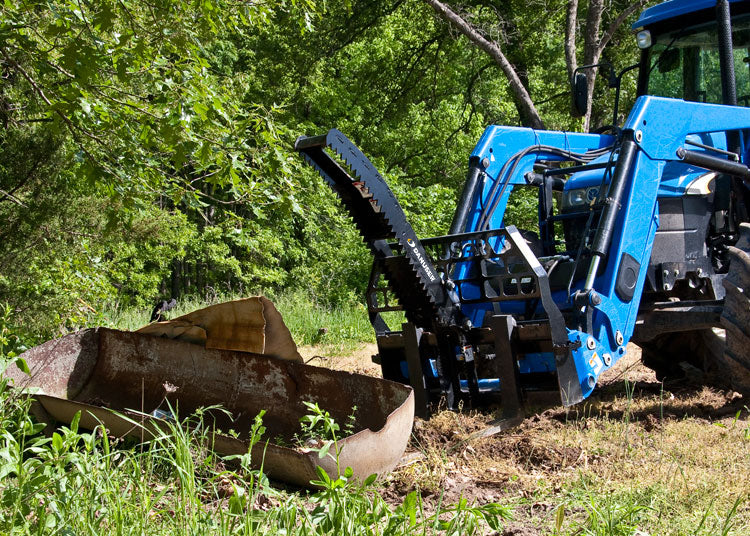Danuser Pallet Fork Grapple Kit | Maximum Opening 55" | Oil Flow Range 10-25 GPM | For Skid Steers