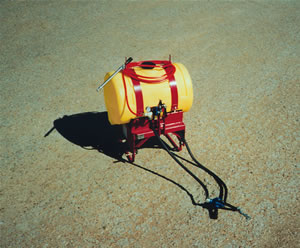 AG Meier Industries 3-Point Sprayer With 55-Gallon Tank, Broadcast Nozzle, Hose & Gun | Model MQH55PL Series | Horsepower 25-60 HP | For Tractors