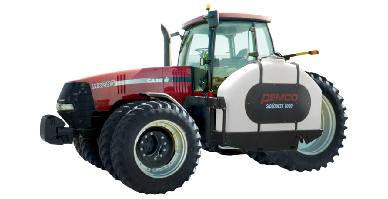 Demco SideQuest Fertilizer Tanks | Model 1000 Gallon | 40" Wide Row Spacing | Horsepower 200 To 400 HP | For Tractors