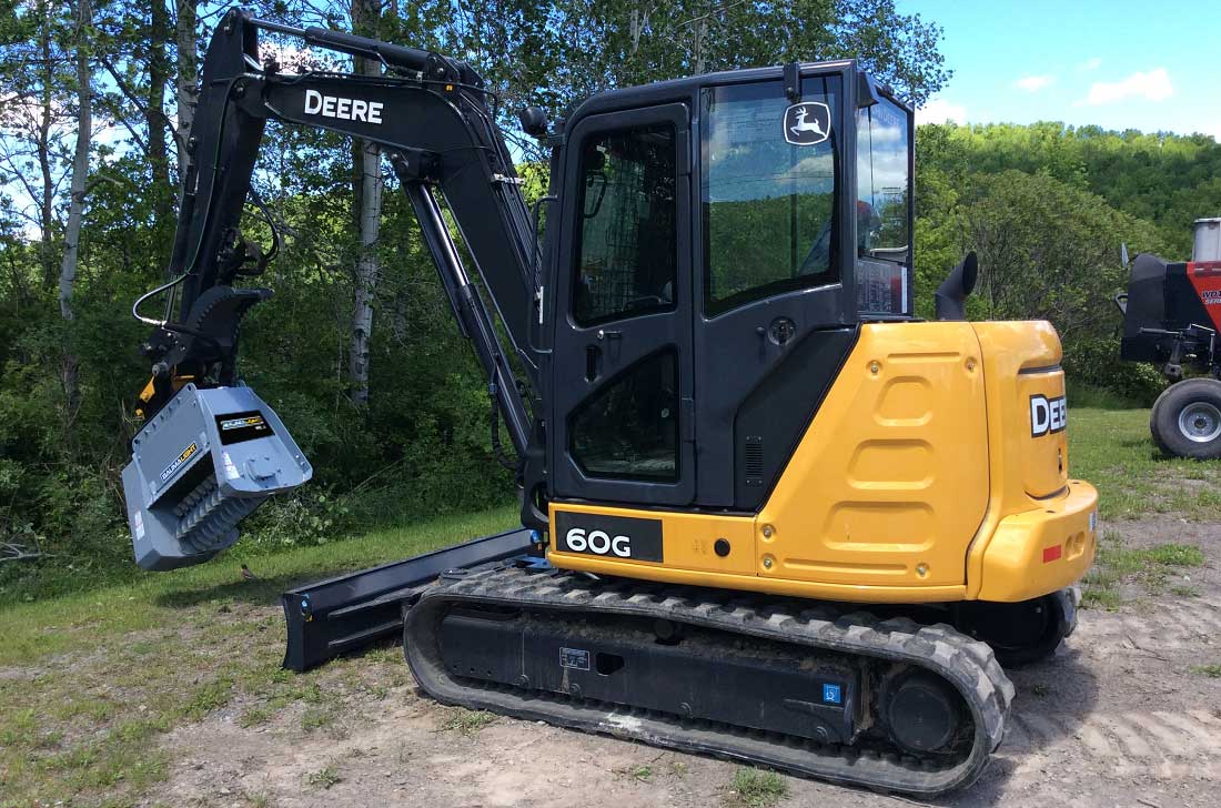 Baumalight Fixed Tooth Mulcher | Model MX530 | Path Width 40" | Machine Size 4-12 Tons | For Excavators