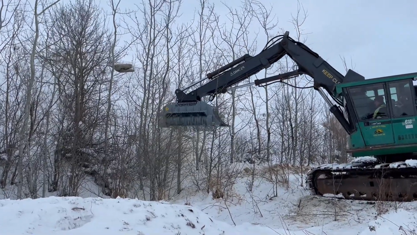 Baumalight Fixed Tooth Mulcher | Model MX948R | Rotor Width 48" | Machine Size 6-20 Tons | For Excavators