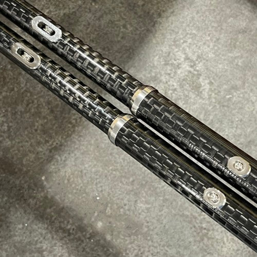 Marsh Tacky Outriggers “XT Series” Super Titanium Internal Series Carbon Fiber Outriggers (19, 21, or 23ft sets)