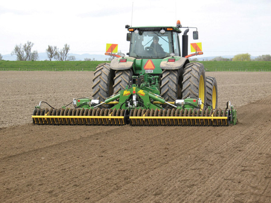 Celli Maxi P-Folding Power Harrow | Model Maxi-P600 | Working Width 19' 6" | Horsepower 200 HP | For Tractors