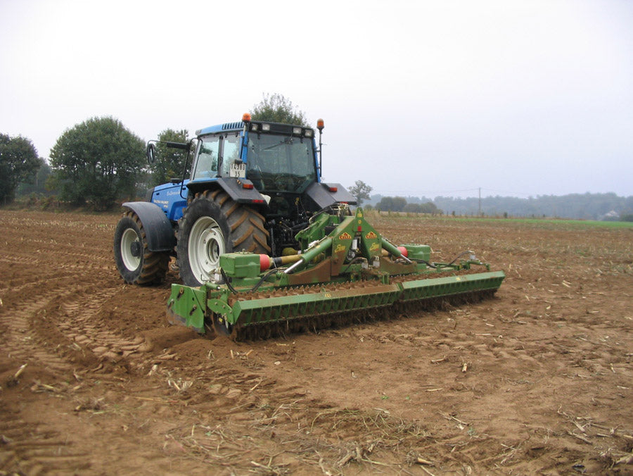 Celli Maxi P-Folding Power Harrow | Model Maxi-P600 | Working Width 19' 6" | Horsepower 200 HP | For Tractors