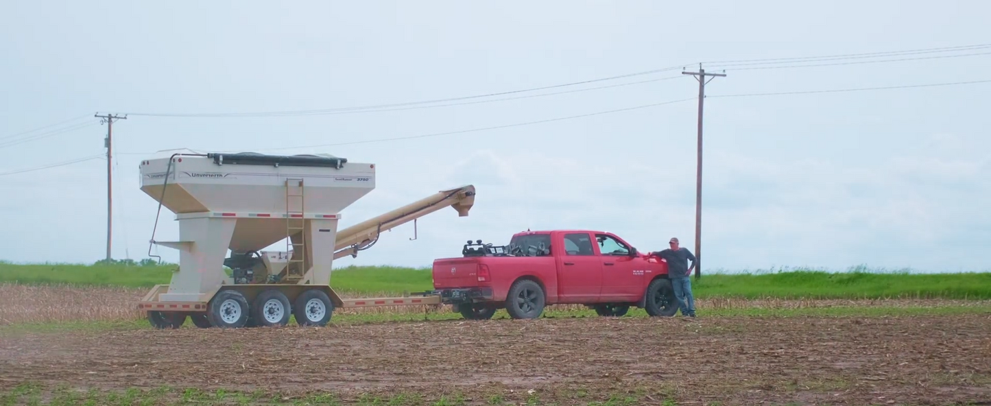 HitchDoc Travis Bulk Cart | 275 Series (Conveyer Model) | Width 101" inches | Horsepower 13 HP | For Tractors & Loaders