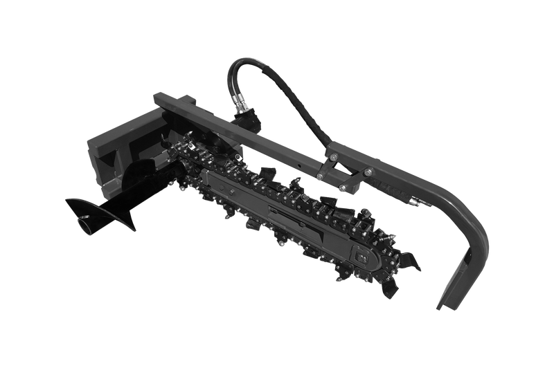 CID Mini Trencher | Length 36" & 48" | 6-30 GPM | For Mini Skid Steers